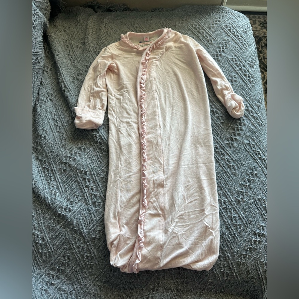 Magnetic Me Light Pink Ruffled Sleep Sack